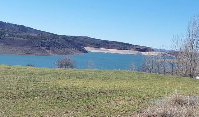 Uzunlu Barajı’nda Su Seviyesi Yükseliyor