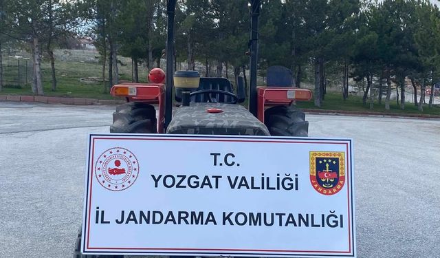 Yozgat’ta Çalıntı Traktör Operasyonu! Garajda Saklanan Araç Ele Geçirildi