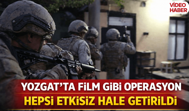 Yozgat’ta Jandarmadan Yeni Operasyon