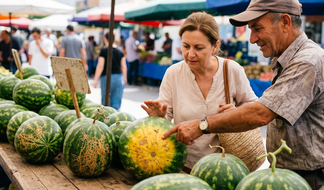 Sakın Rastgele Almayın! 5 İşareti Bilen En Tatlı Karpuzu Seçiyor