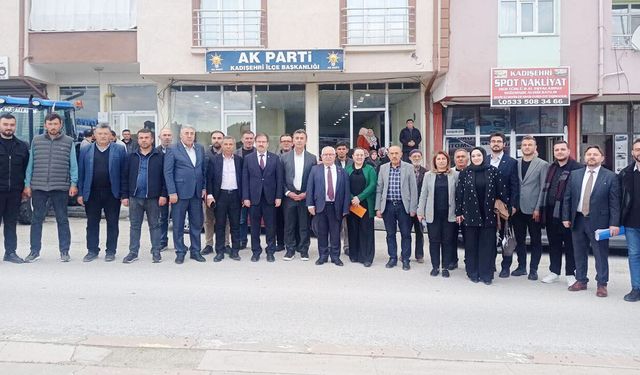 AK Parti Yozgat Heyetinden Kadışehri’ne Çıkarma: “Milletimize Hizmet Yolunda Kararlıyız”