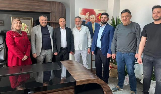 AK Parti Boğazlıyan Teşkilatından Rıfat Çınar’a Hayırlı Olsun Ziyareti