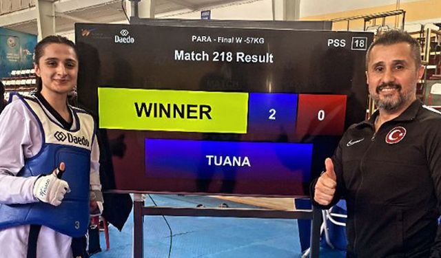 Yozgatlı Milli Sporcu Tuana Çelik Avrupa Yolcusu