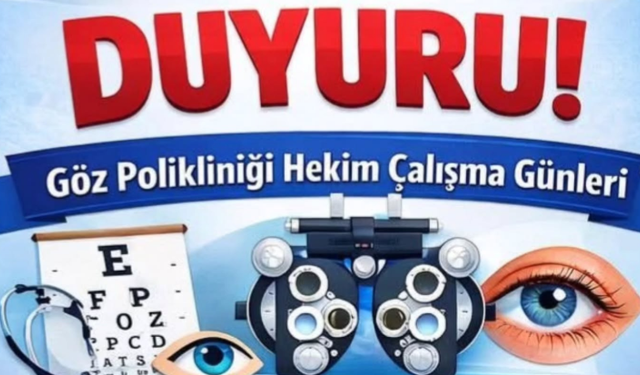 Boğazlıyan Devlet Hastanesi’nde Göz Polikliniğine Takviye: Uzman Doktor Takvimi Açıklandı