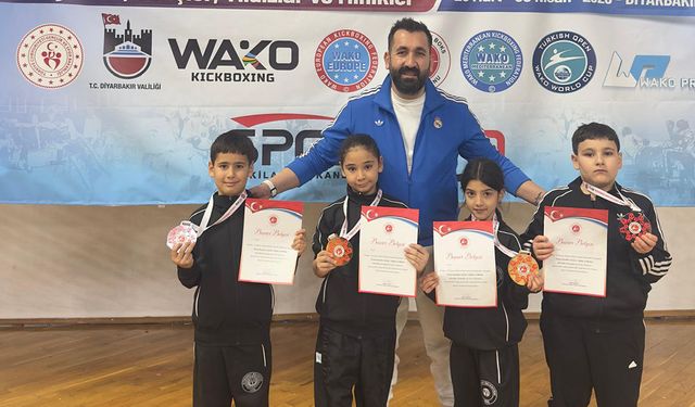 Yozgatlı Kickboksçular Türkiye Şampiyonası’na Damga Vurdu