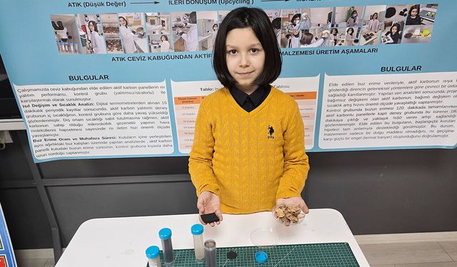 Yozgatlı Öğrenciden Büyük Buluş: Atık Ceviz Kabuğu ile “Yeşil Yalıtım”