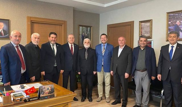 Yozgatlılar Vakfı’ndan MHP’ye Ziyaret