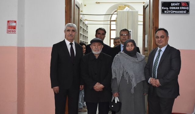 Şehit Korgeneral Osman Erbaş’ın İsmi Yozgat Lisesi’nde Yaşatılacak: Anlamlı Kütüphane Açılışı