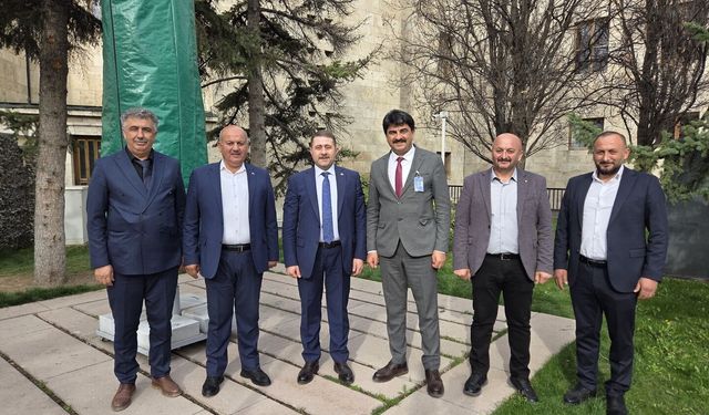 MHP Yozgat Milletvekili İbrahim Ethem Sedef’e TBMM’de Yoğun Ziyaret: Yozgat Üzerine İstişare