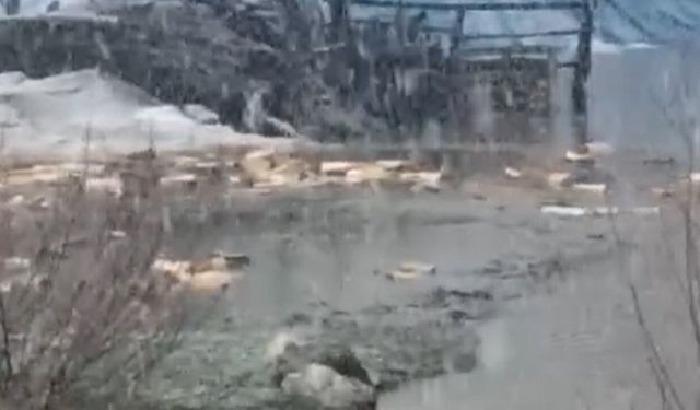 Yozgat Akdağmadeni’nde Sel Felaketi