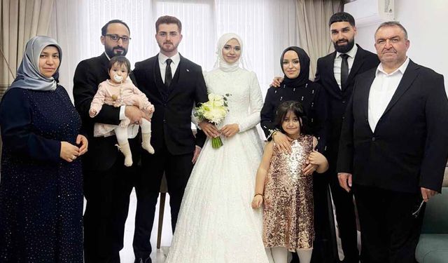 Viyana’dan İstanbul’a Uzanan Mutluluk: Yozgatlı Merve ile Erzurumlu Ali Hayatlarını Birleştirdi