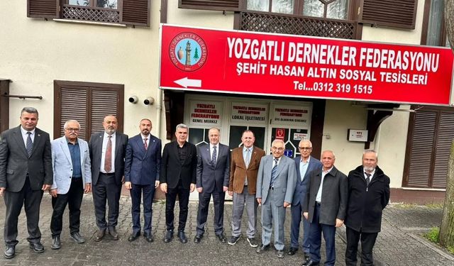 Yeniden Refah Partisi Ankara İl Başkanı Mustafa Yanılmaz’dan Yozgatlı Dernekler Federasyonu’na Ziyaret