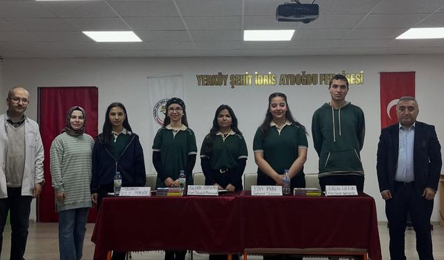 Yerköy Fen Lisesi’nde Mustafa Kutlu Paneli: Öğrencilerden Edebiyat Dolu Sunumlar