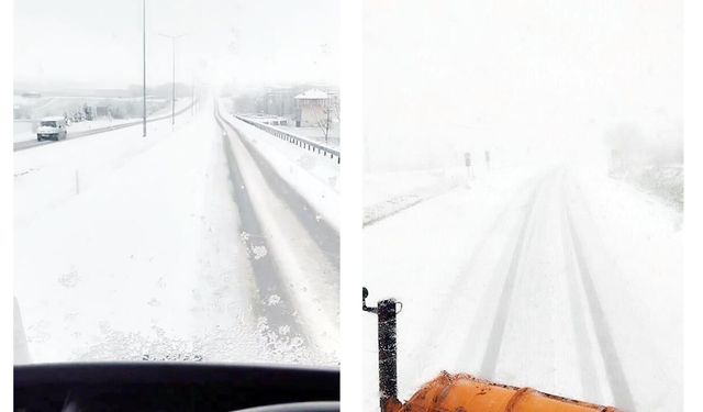 Yozgat’ta Kar Alarmı: Karayolları Ekipleri Sahada, Sürücülere Kritik Uyarı