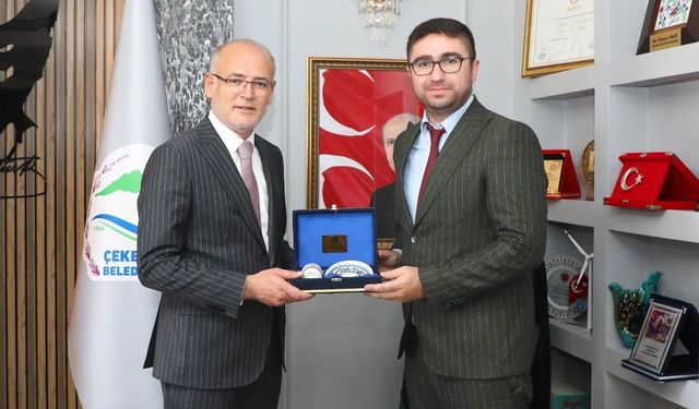 Türk Eğitim-Sen Yozgat Şubesi’nden Çekerek Belediyesi’ne Ziyaret