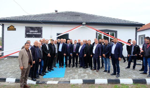Akdağmadeni Körük Köyü’nde Köy Konağı ve Muhtarlık Binası Hizmete Açıldı