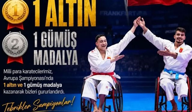 Avrupa Karate Şampiyonası’nda Türk Para Sporculardan Tarihi Final: Altın ve Gümüş Madalya Türkiye’ye Geldi