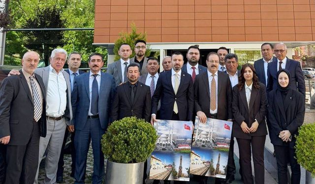 AK Parti Yozgat Heyeti Ankara’da Buluştu: Yerköy Yatırımları Masaya Yatırıldı