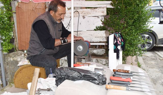 Yozgat’ta Kurban Bayramı öncesi bıçak mesaisi başladı: Kesmeyen bıçak hayvana eziyettir