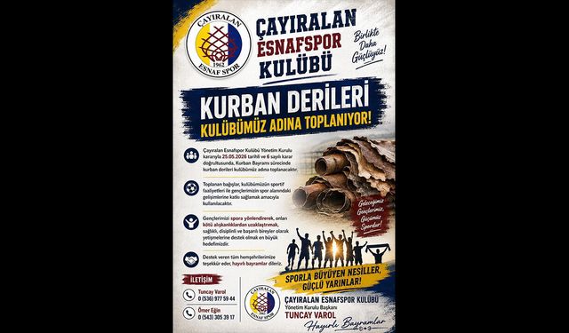 Yozgat’ta deriler futbol kulübüne gidecek
