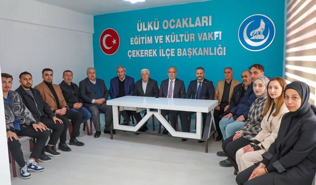 Çekerek Belediye Başkanı Üzeyir İnce’den Ülkü Ocakları’na Ziyaret