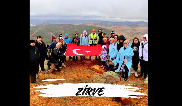 Yozgat’ta Tarih ve Doğa Buluştu: Çeşka Kalesi Yürüyüşü Yoğun İlgi Gördü