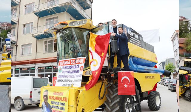 Yerköy’de Geleneksel “Biçerleri Uğurlama Töreni” Coşkuyla Gerçekleştirildi