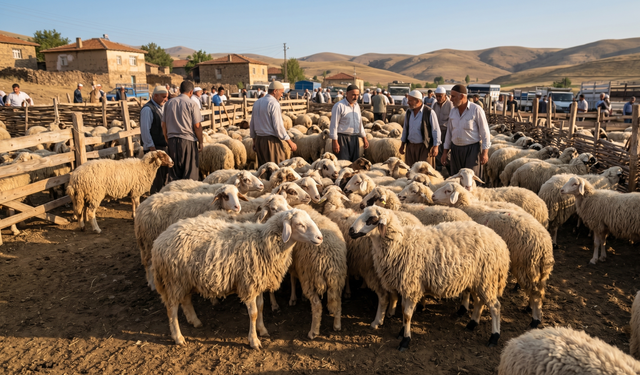 Yozgat’ta Kurban Pazarı Sessizliğe Büründü: Besici de Vatandaş da Dertli