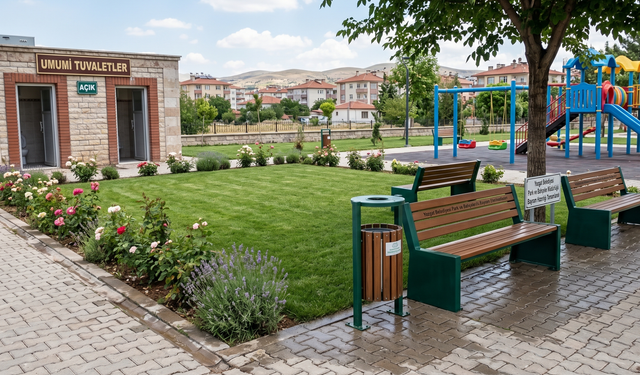 Yozgat Bayrama Hazır! Parklar ve Ortak Alanlar Yenilendi
