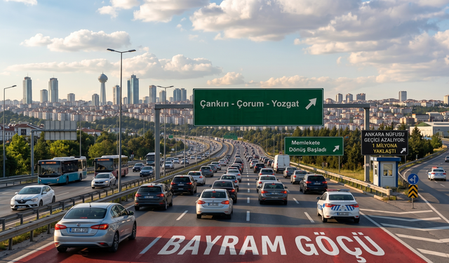 Bayram Göçü Başladı! Ankara’dan Yozgat’a Büyük Dönüş