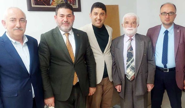 Ankara Keçiören Belediyesi'ne Yozgatlı Başkan Vekili! Hemşehrilerinden tebrik ziyereti