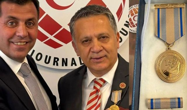 Azerbaycan’dan KGK Genel Başkanı Mehmet Ali Dim’e Devlet Madalyonu