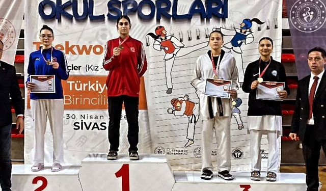 Yerköy’ün Gururu Yasemin Ecrin Soldamlı Türkiye İkincisi Oldu: Sivas Finalinde Gümüş Madalya