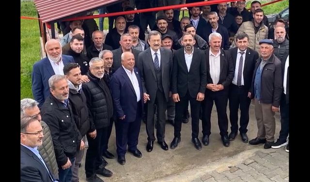 İYİ Parti Yozgat Milletvekili Lütfullah Kayalar Körük Köyü Köy Konağı Açılışına Katıldı