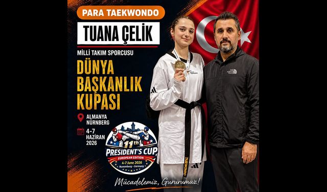 Yerköylü Milli Sporcu Tuana Çelik, Dünya Başkanlık Kupası’nda Türkiye’yi Temsil Edecek