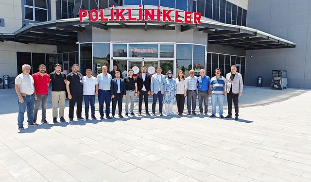 Yerköy Devlet Hastanesi’nde Ağaçlandırma ve Palyatif Servis Ziyareti: Yerel Projeler Masaya Yatırıldı