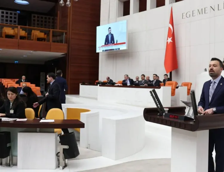 AK Parti Yozgat Milletvekili Süleyman Şahan’dan TBMM’yi inleten konuşma