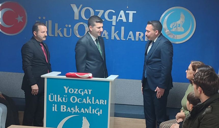 Yozgat Ülkü Ocakları İl başkanı Akgül oldu