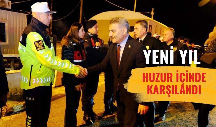 Yozgat 2025'e Huzurlu Bir Başlangıç Yaptı!