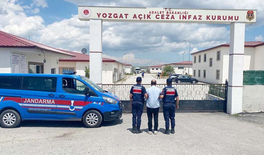 Yozgat’ta Aranıyordu! Jandarmadan Kaçamadı!