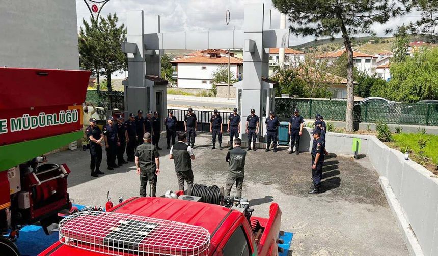 Yozgat’ta Orman Yangınlarıyla Mücadele Eğitimi!