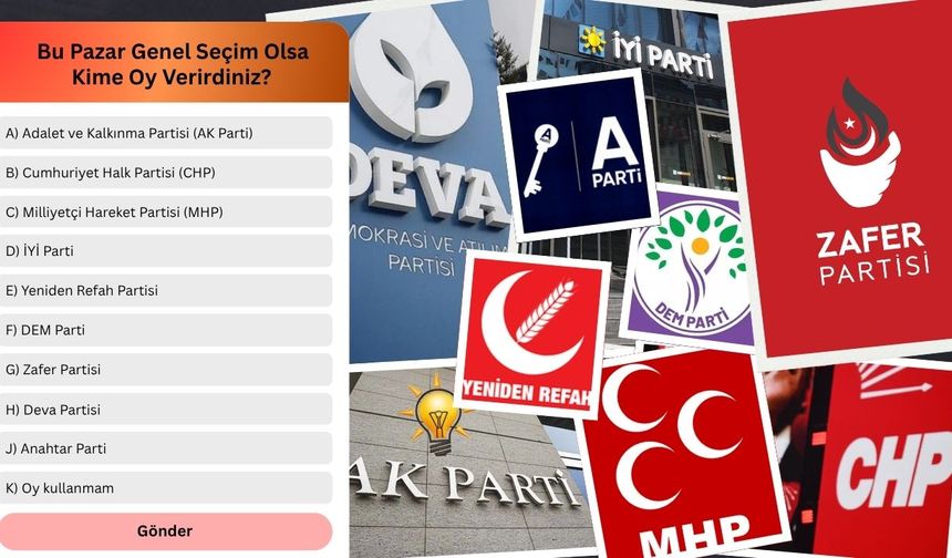 Genel Seçim Olsa Kime Oy Verirdiniz?