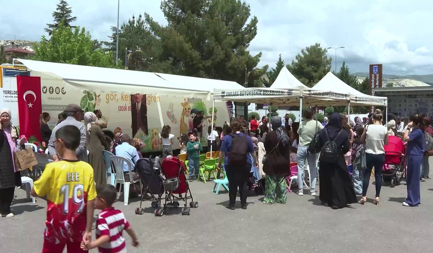Beypazarı Bahar Şenliği'nde Kadın Emeği ve Çocukların Neşesi Buluştu