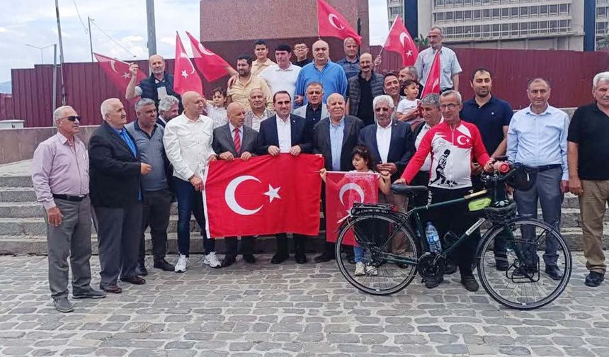Yozgat-Kırıkkale-Sivas… Pedalları Şehitler İçin Çeviriyor!