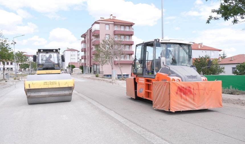 Sorgun’da Eski Yozgat Yolu’na Modern Üstyapı