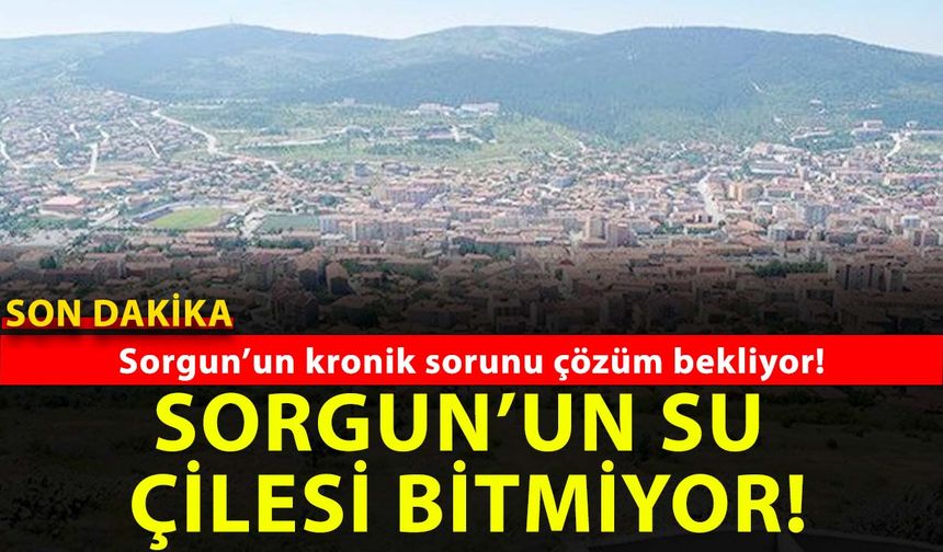 Bezdiren kesinti! Susuz Sorgun!