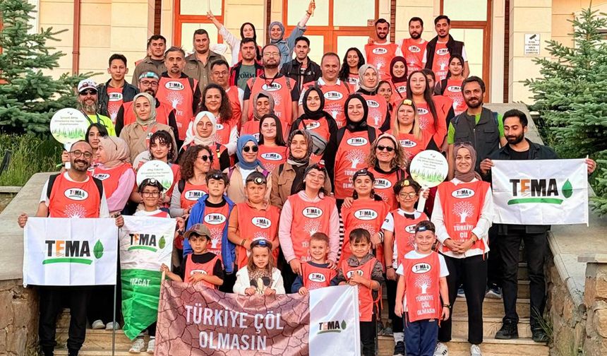 Yozgat TEMA'dan Orman Yangınlarına Karşı Farkındalık Etkinliği