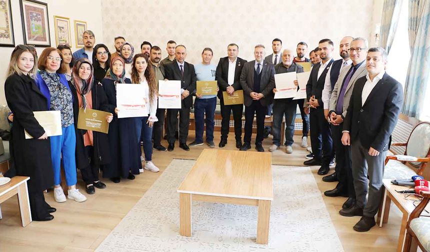 Yozgat’ın ‘vefalı’  mezunları!