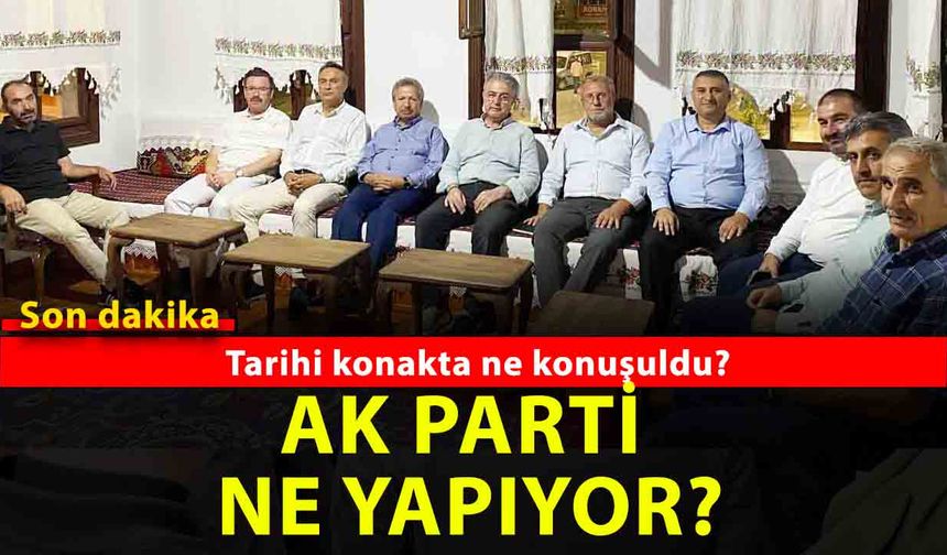 AK Parti Yozgat’ta siyasi vefa hareketi başlattı!
