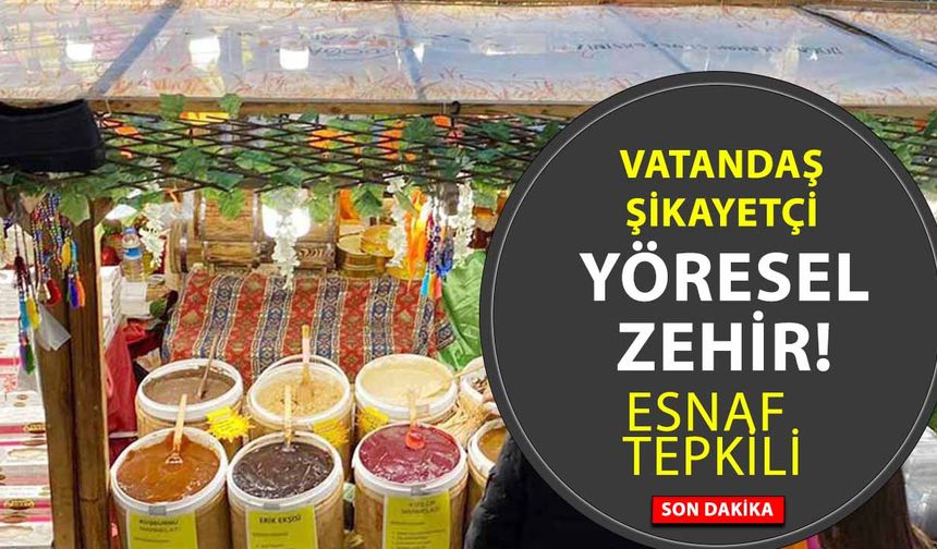 Yozgat'ta açılan yöresel ürünler fuarına vatandaş tepkili esnaf ise dertli!